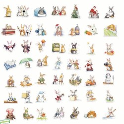 50 Autocollants de Pâques-A2