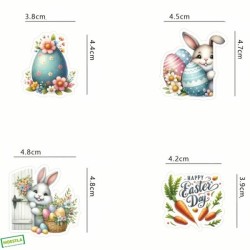 25 Autocollants de Pâques-A3