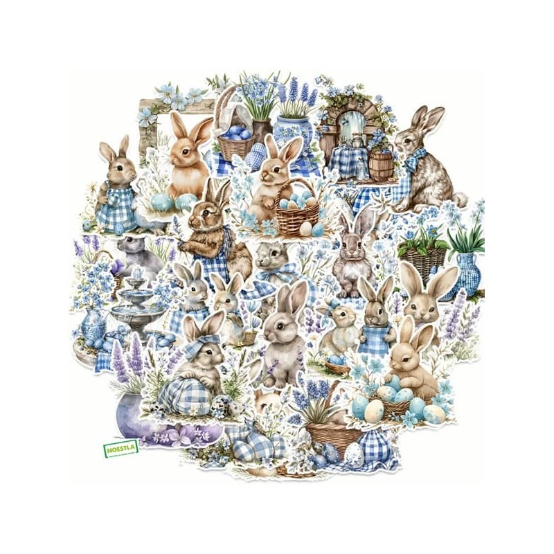 25 Autocollants de Pâques-A4