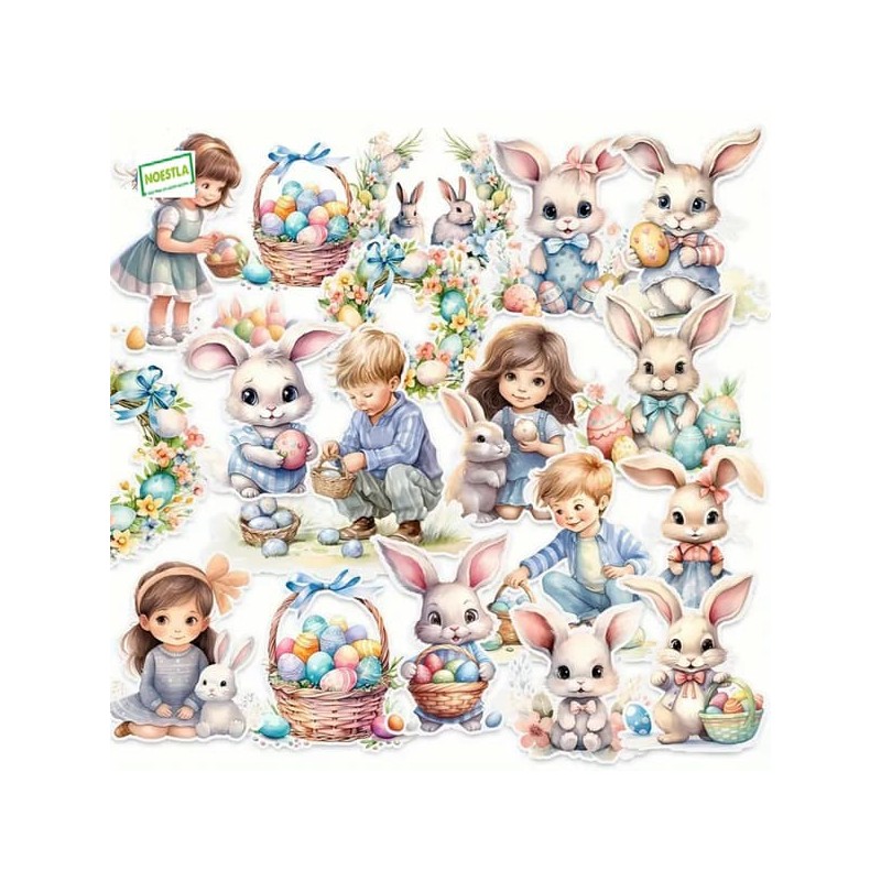 26 Autocollants de Pâques-A5