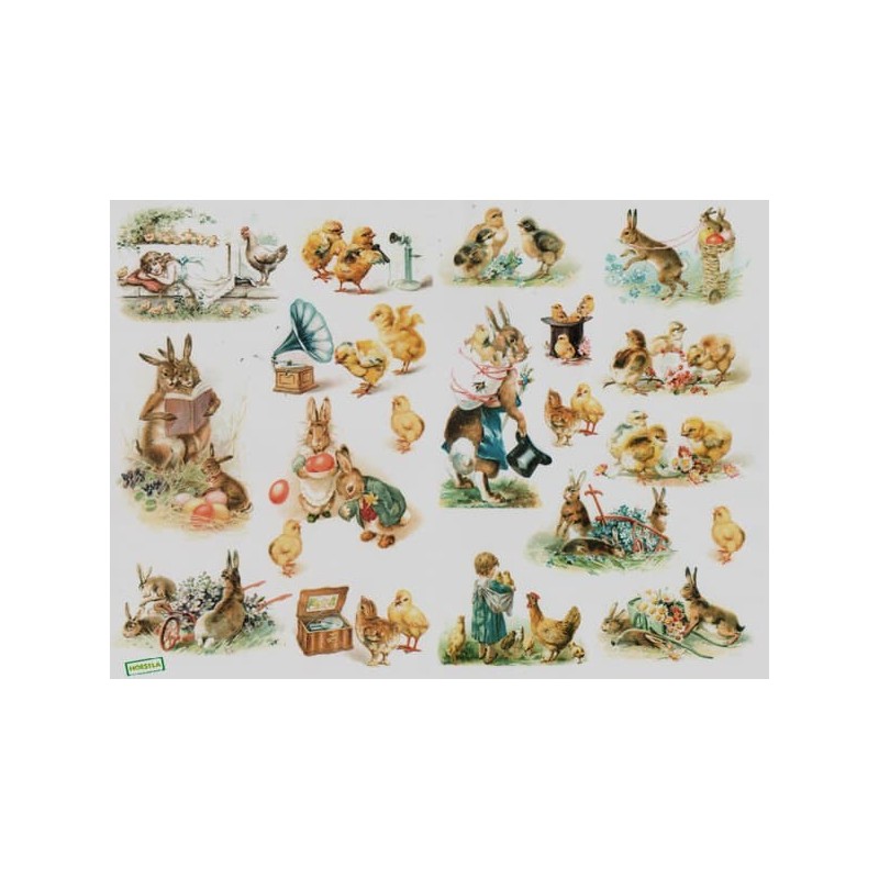 1papier découpage Pâques-D615