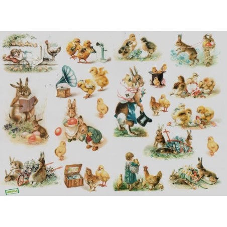 1papier découpage Pâques-D615