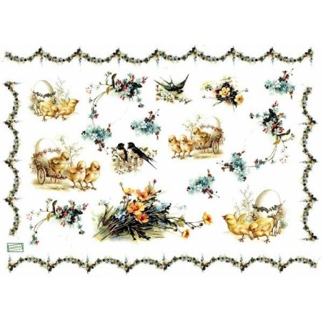 1papier découpage Pâques-D638