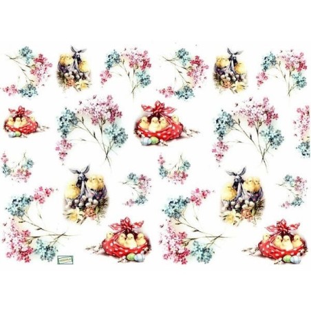 1papier découpage Pâques-D655