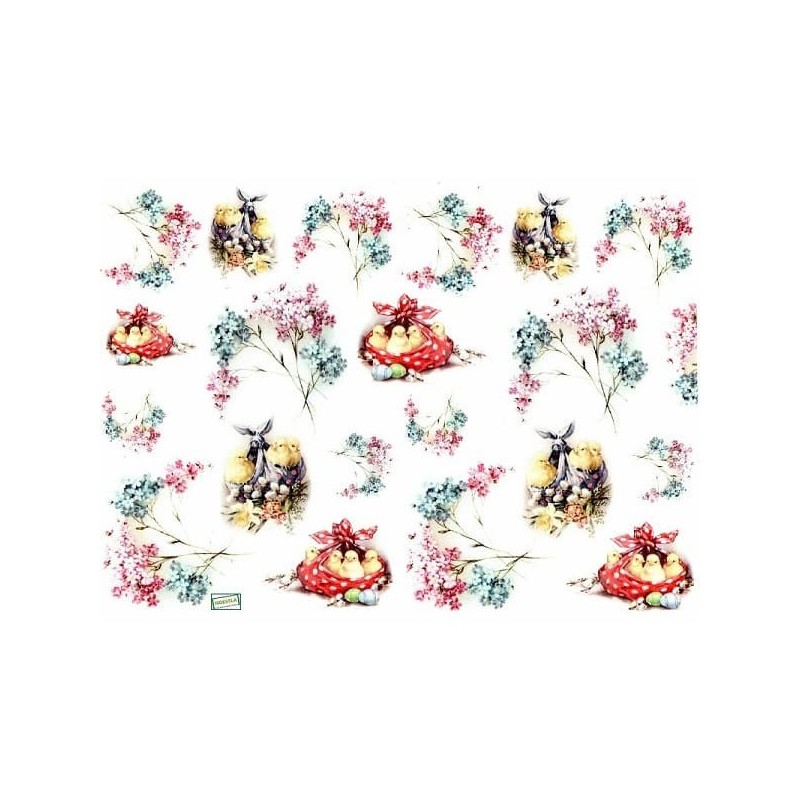 1papier découpage Pâques-D655
