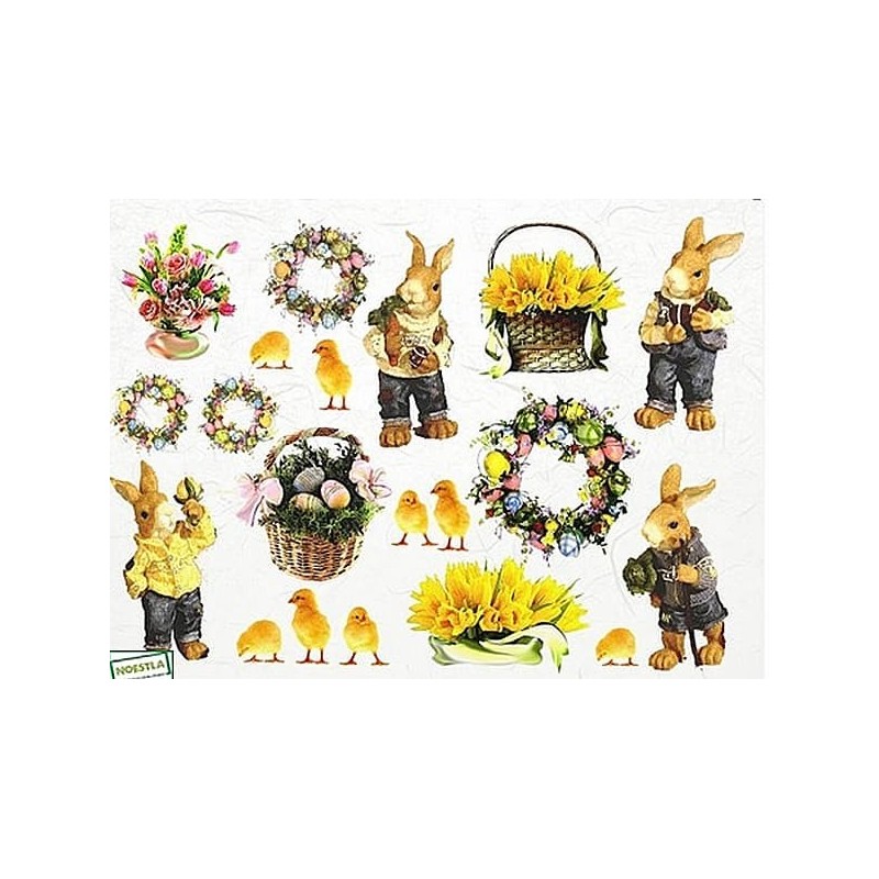 1 papier de riz Pâques-R70