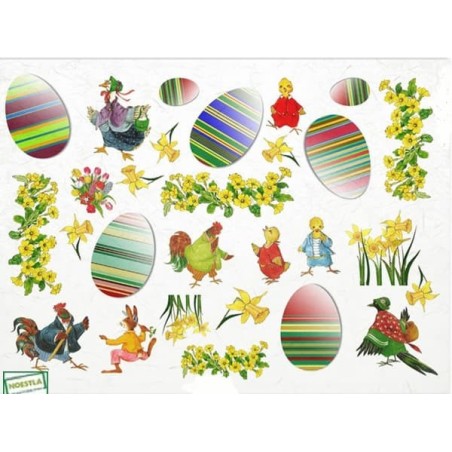 1 papier de riz Pâques-R71