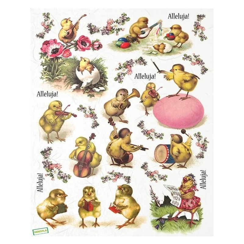 1 papier de riz Pâques-R284