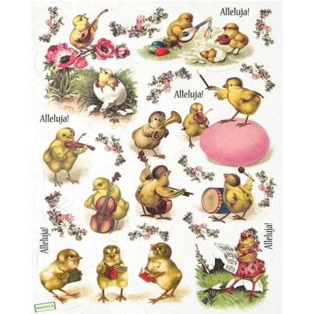 1 papier de riz Pâques-R284