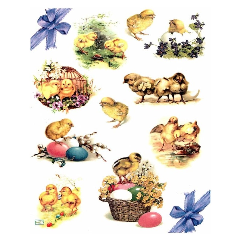 1 papier de riz Pâques-R290