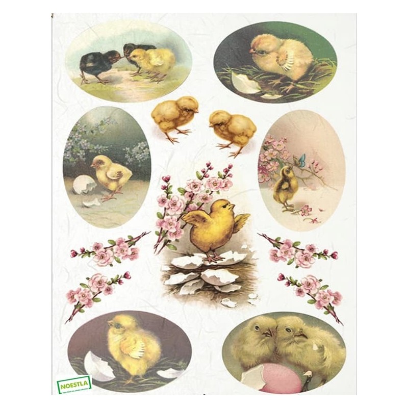 1 papier de riz Pâques-R308