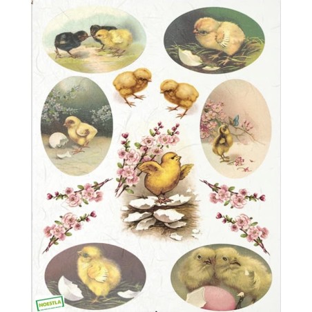 1 papier de riz Pâques-R308