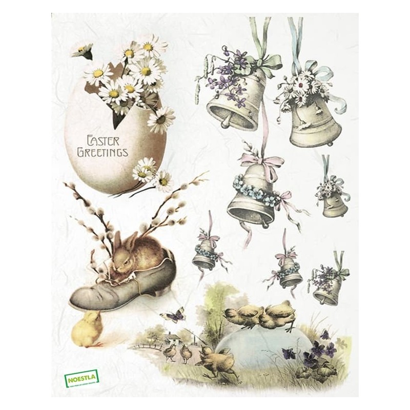 1 papier de riz Pâques-R477