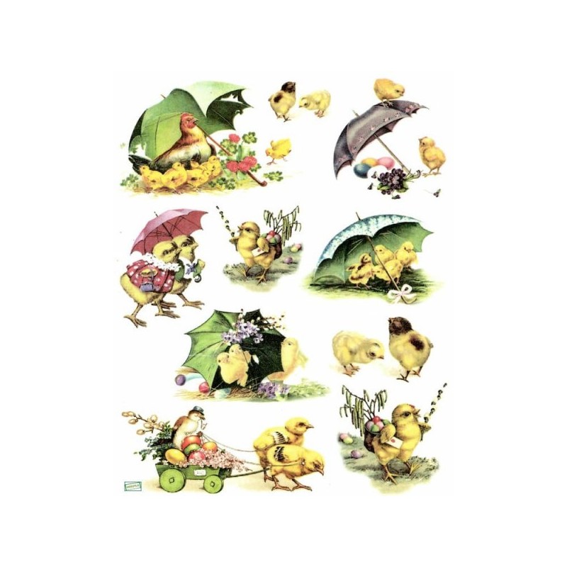 1 papier de riz Pâques-R480