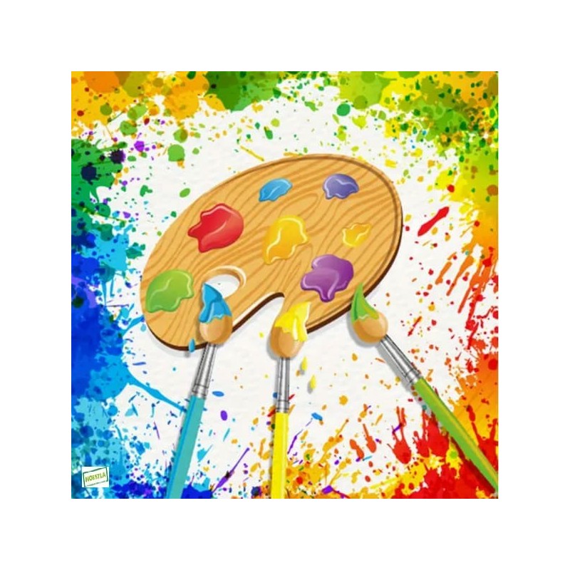 1 serviette papier Enfant -86