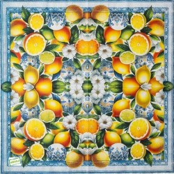 1serviette papier Citrons-60