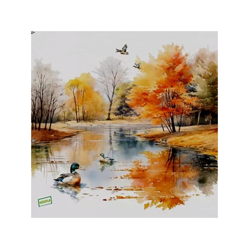 1 serviette papier Nature - 14