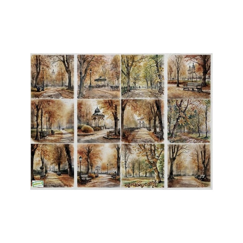 1papier de riz Paysage-R2298