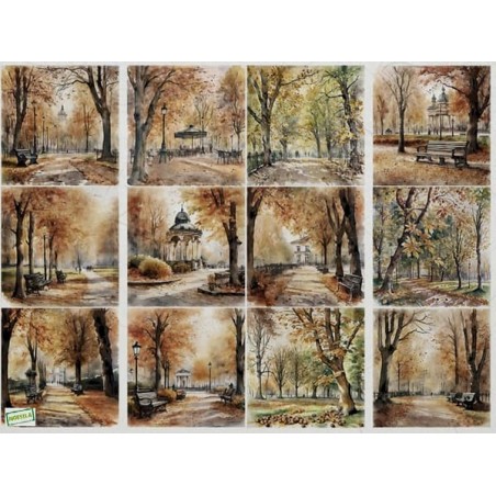 1papier de riz Paysage-R2298