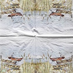 1 serviette papier Nature -35