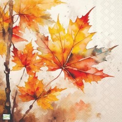1serviette papier Feuillage-60