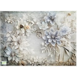 1 papier riz Les Fleurs-R2343