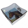 Plateau bois Chevaux serviettage
