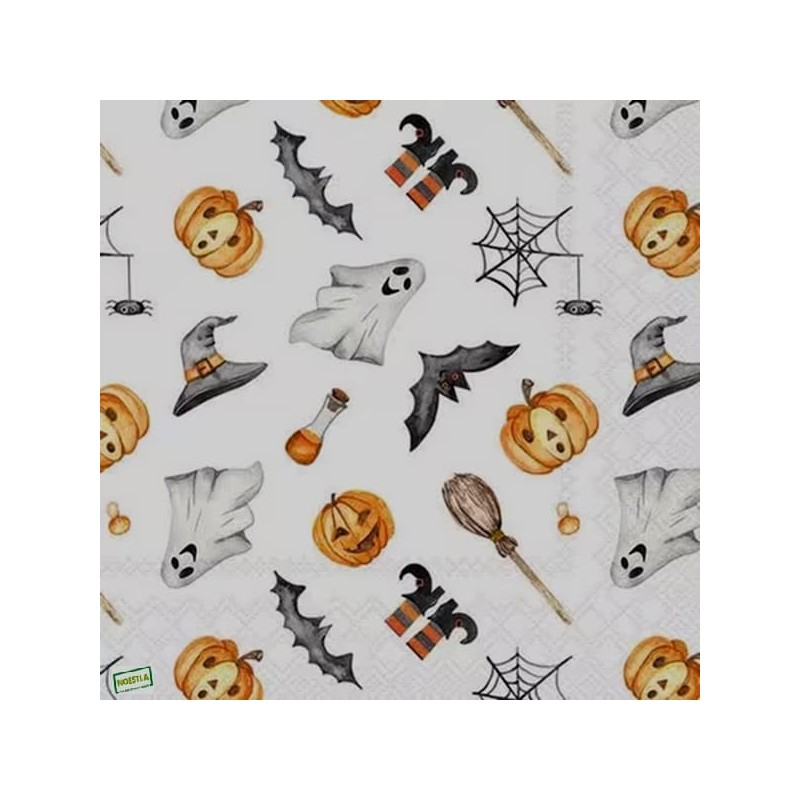 1 serviette Halloween -39