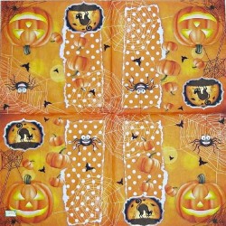 1 serviette Halloween -16