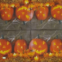 1 serviette Halloween -17