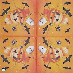1 serviette Halloween -37