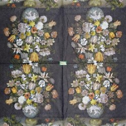 1 serviette Mix de Fleurs-69