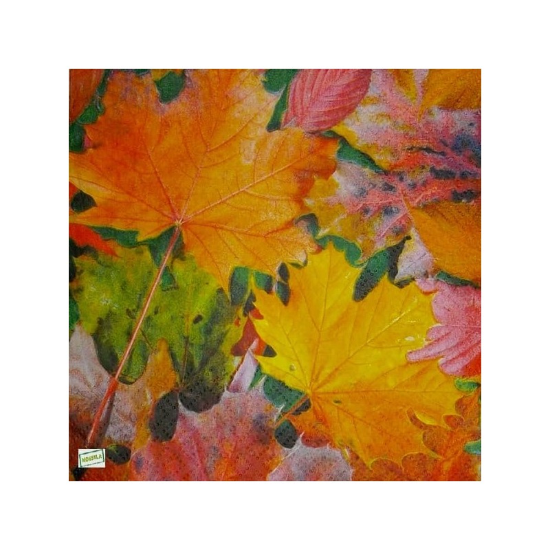 1serviette papier Feuillage-62