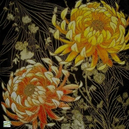 1 serviette Autres fleurs -32