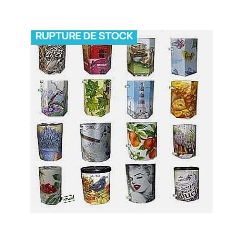 Divers pots bois  serviettage