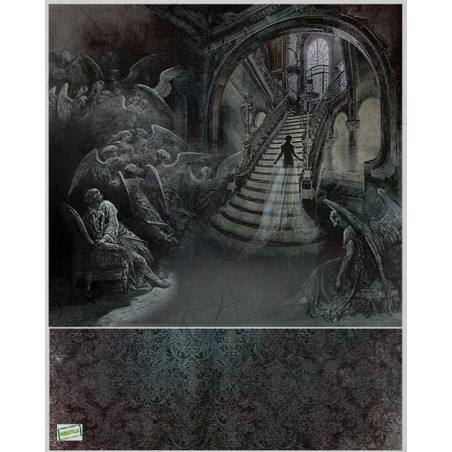 1papier de riz Halloween-R1935