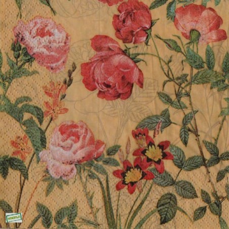 1 serviette Mix de Fleurs -48