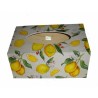 Boite mouchoirs Citrons serviettage