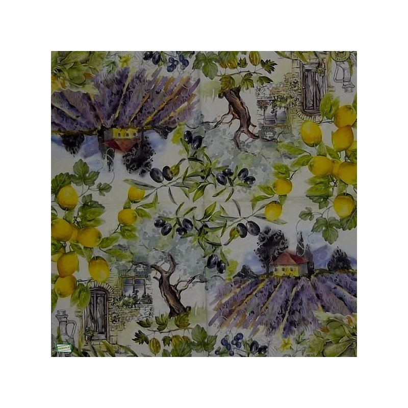 1 serviette papier Nature -54