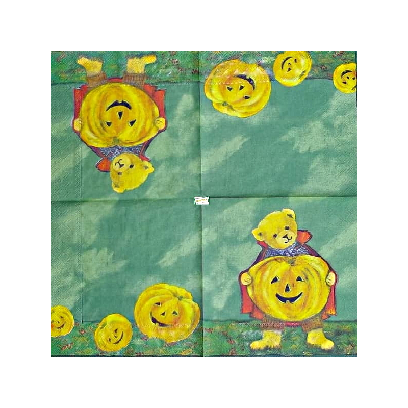 1 serviette papier Ourson -42