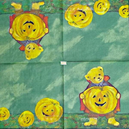 1 serviette papier Ourson -42