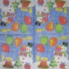 serviette Bonhomme de Neige-24