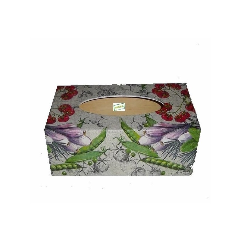 Boite mouchoirs Légumes serviettage