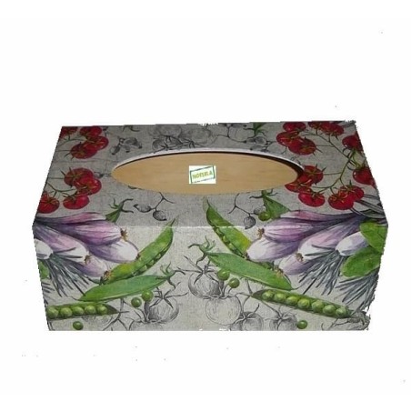 Boite mouchoirs Légumes serviettage