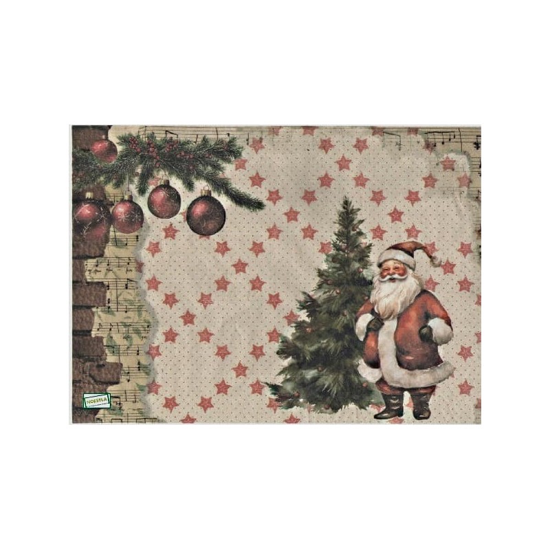 1papier de riz Noêl -PFY5