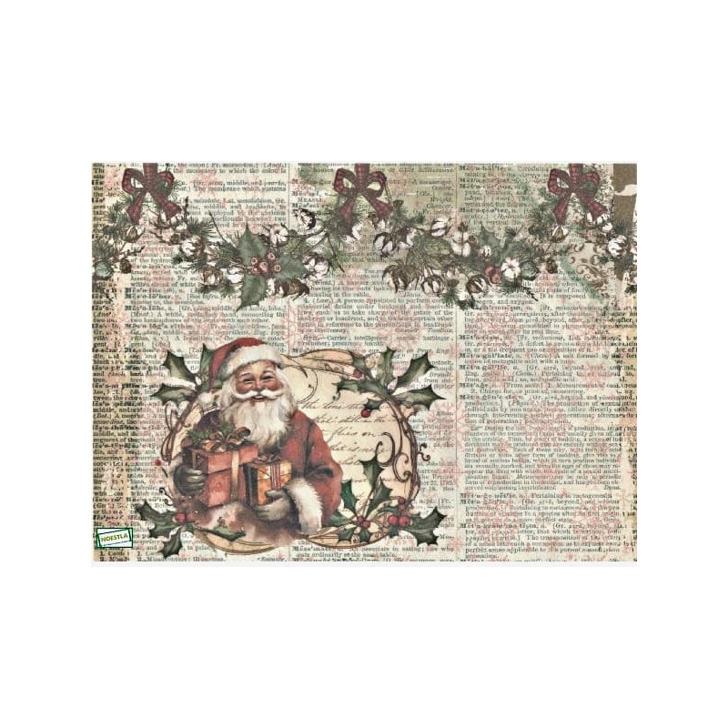 1papier de riz Noêl -PFY6