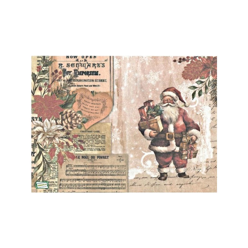 1papier de riz Noêl -PFY7