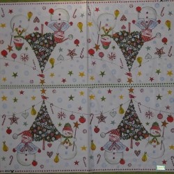 serviette Bonhomme de Neige-38