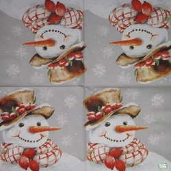 serviette Bonhomme de Neige-40