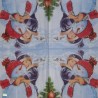 serviette Bonhomme de Neige-65